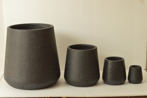 Jardinière Moderne de Luxe en Fibrociment Grande Taille, de Haute Qualité, Écologique, avec Revêtement Poudré, pour Intérieur, Extérieur, Jardin, Décoration Maison et Arbre - Product Image 2