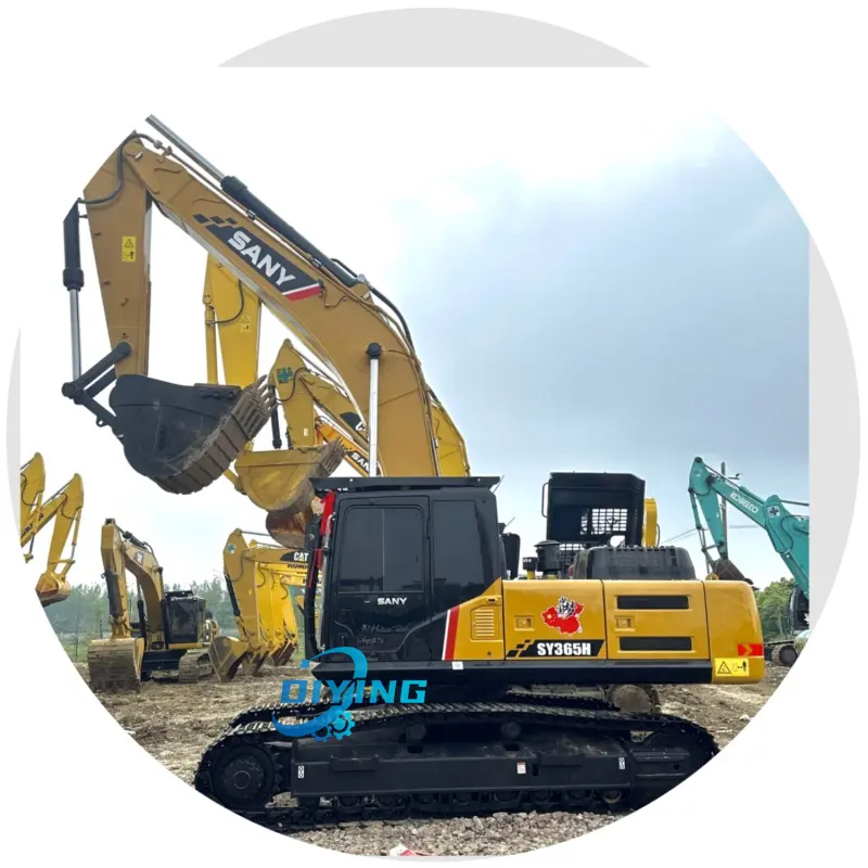 China Brand Best Quality Cheap Price SANY SY 365 Hydraulic Crawler Machine SY215 SY155 Used Excavator in Stock