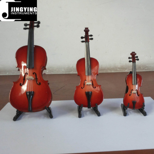 2024 Jingying Music Mini modelo de <span class=keywords><strong>instrumento</strong></span> Musical, madera hecha a mano Multi-tamaño <span class=keywords><strong>Cello</strong></span> modelo decoración del hogar <span class=keywords><strong>instrumento</strong></span> regalo - Product Image 4