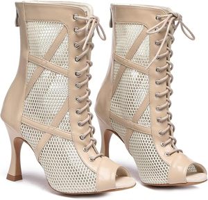 Chaussures de <span class=keywords><strong>danse</strong></span> latine pour femmes, 7 cm, pour fêtes, mariages, salles de bal, bottes de <span class=keywords><strong>danse</strong></span> jazz, tango, <span class=keywords><strong>bachata</strong></span>, talons hauts - Product Image 1