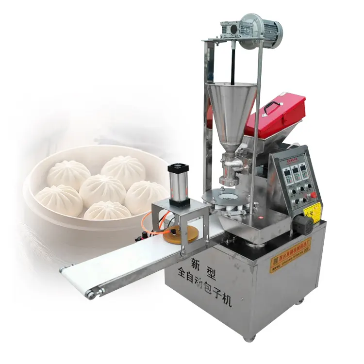 Manual automático Baozi Maker Pie Momo Grain Xiao Long Bao Máquina para hacer bollos