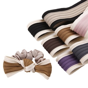 Intercolor dệt kim micro-đàn hồi Webbing dệt Polyester vành đai túi vai dây đeo phụ kiện quần áo - Product Image 5
