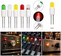 Ampoule LED Bi-Pin 6V 12V 24V AC/DC, lampe de remplacement pour récepteur stéréo vintage, équipement audio Marantz Sansui
