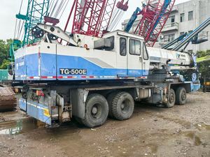 Grúa de camión TADANO Tadano gt550e 55t 50t, fabricada en Japón, usada, grúa Ttr600 ss500 tr250ex 40T 50t 25t RT - Product Image 2