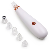 6 en 1 2024 plus récent dissolvant de points noirs amélioré dissolvant de tête noire pour le visage, outils d'extraction de comédon d'acné électrique