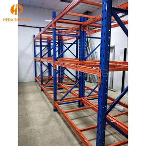 Sistema de estantes de almacenamiento de servicio pesado industrial Unidades de apilamiento Estante de metal Almacén Estantería de paletas de acero - Product Image 2