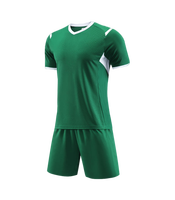 Pabrik murah dukungan kosong kustom Jersey tim nomor klub sepak bola Set baju sepak bola Jersey untuk pria