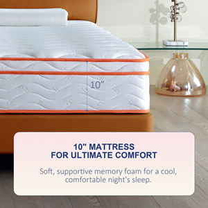 Durable Breathable Cooling Gel Mattress with Removable Cover Eco-Friendly Vacuum Packed <b>Memory</b> Foam Bed <b>Box</b> for Bedroom Home Use - Product Image 4