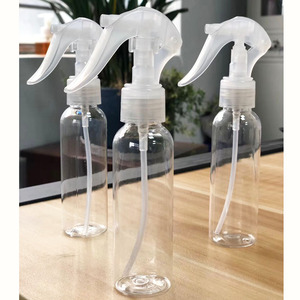 Thân Thiện Với Môi Trường Nước Phòng Khử Trùng Chai Xịt, Vòng Trong Suốt Chai PET Kích Hoạt Làm Sạch 100Ml Chai Xịt Nhựa - Product Image 1