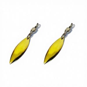 Rodamiento Giratorio con Forma <span class=keywords><strong>de</strong></span> Hoja <span class=keywords><strong>de</strong></span> Sauce, Pieza <span class=keywords><strong>de</strong></span> Reducción <span class=keywords><strong>de</strong></span> <span class=keywords><strong>Ruido</strong></span>, Señuelo <span class=keywords><strong>de</strong></span> Pesca DIY, Spinner Bait, Frog VIB, Spinner Spoon - Product Image 2