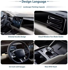 Voiture d'occasion BYD Qin L 2024 DM-i 120 km, véhicule hybride DMI EV, conduite à gauche, véhicule à énergie nouvelle, haute qualité - Product Image 6