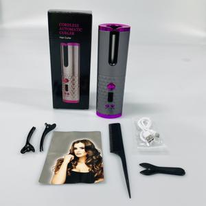 4000 mAh draagbare reis krultang, USB oplaadbaar, snoerloos, automatische krultang met LCD display, 6 temperatuurstanden - Product Image 6