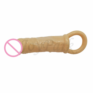 JoyPark Factory - Funda Vibradora para Pene, Súper Suave, de TPE, Impermeable, Libre de Ftalatos, Extensor de Pene, <span class=keywords><strong>Condones</strong></span> Reutilizables para Hombre - Product Image 5