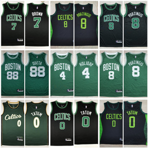 <span class=keywords><strong>Maillot</strong></span> de basket sans manches rétro personnalisé en gros pour adultes unisexe en maille poly, inspiré des équipes de la LNB : LA Clippers, Denver Nuggets, Boston <span class=keywords><strong>Celtics</strong></span> - Product Image 1