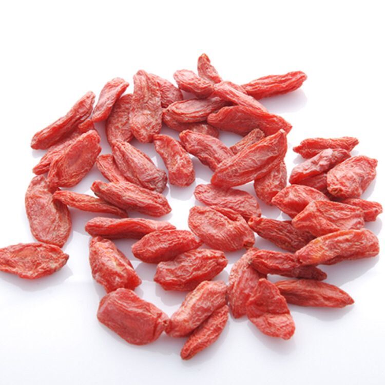 Ningxia goji-beere, chinesische wolfsbeere, goji, mittlerer größe