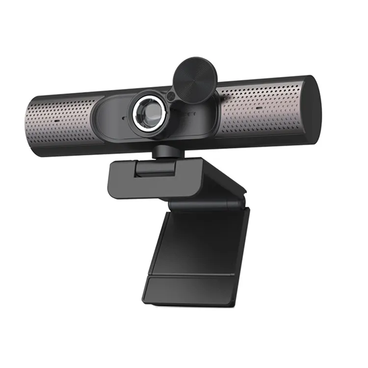 Webcam Komputer Black Friday 1080P HD USB, dengan Speaker