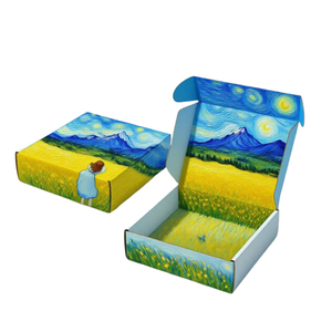 Caja de regalo de cajas de papel de envío de correo de suscripción personalizada Rosa impresa personalizada para pequeñas empresas - Product Image 2