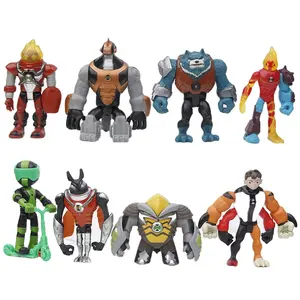 Wholesale 8 styles 2 generation Sci-fi cartoon characters figure plastic model BEN Tenny