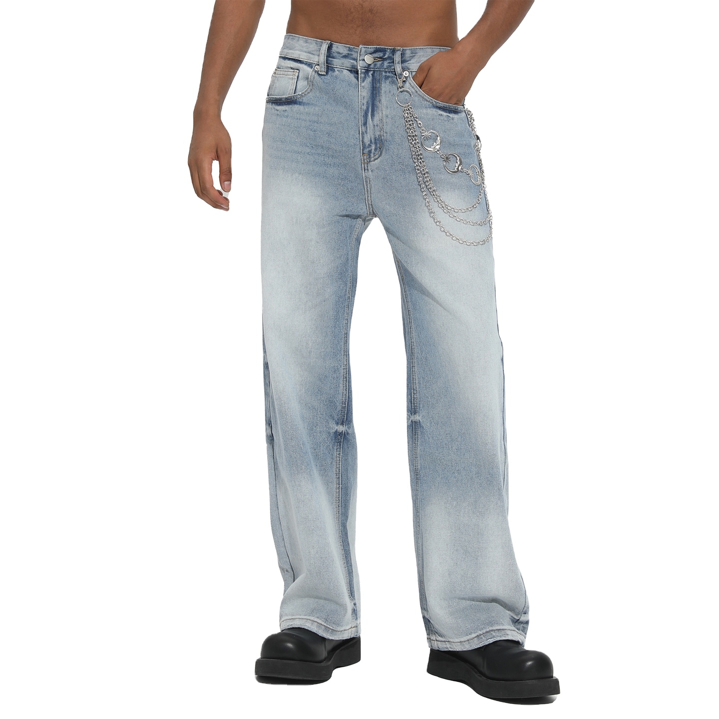 SKY JEANS ワイドレッグデニム SKY JEANS ワイドレッグデニム Buy In Bulk Sky Jeans Available In