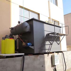 Système DAF en acier inoxydable pour le traitement <span class=keywords><strong>des</strong></span> eaux usées et <span class=keywords><strong>des</strong></span> eaux douces, machine de flottation à air dissous avec pompe et moteur - Garantie 1 an - Product Image 4