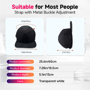 Helm Terapi Cahaya Inframerah EYCO 660 850 1072nm Terapi Cahaya Merah untuk Rambut Topi LED Terapi Cahaya Inframerah - Product Image 4