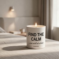 Contenants pour bougies blanches de 10 oz, vides, avec étiquetage personnalisé ou emballage cadeau disponible pour les gammes de produits de spa et de bien-être