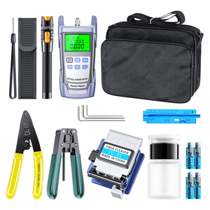 <span class=keywords><strong>Kit</strong></span> de herramientas de red Mini FTTH, bolsa de empalme en frío, localizador Visual de fallas de fibra óptica, medidor de potencia óptica usado, corte de cuchilla WiFi SC - Product Image 1