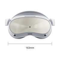 Casque VR tout-en-un PICO 4 Pro avec taux de rafraîchissement de 90Hz 8 Go + 525 Go de mémoire Casque VR à angle de champ de 105 degrés pour jouer à des jeux