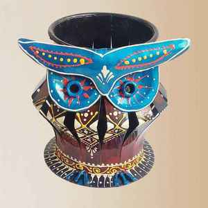 Portavelas con Forma de Cara de Búho para el Festival de Diwali, Iluminación Cálida Ideal para Decoración del Hogar, Suministro al por Mayor - Product Image 3