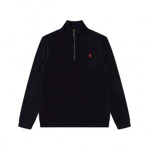 Camiseta de Media Cremallera de Marca de Lujo de Alta Calidad, Estilo Polo, Moda Masculina, Bordado Paul, Suéter Casual de Punto - Product Image 3