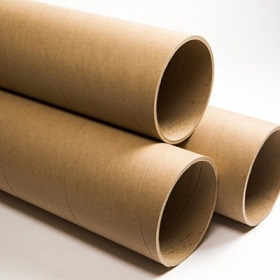 Tubo de cartón cilíndrico vacío de papel kraft resistente para bobinado de alambre, venta al por mayor de fábrica, 34 x 2 x 305 mm - Product Image 4
