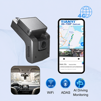 Kamera Pemantau Armada Real-Time T20P dengan AI ADAS DMS Pelacakan GPS 4G LTE WiFi dan Dashcam HD 1080P