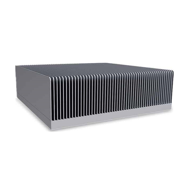 Custom Aluminum Extrusion Profile High Density Skived Fin Heat Sink Aluminum Heatsink