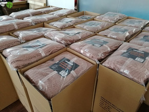 Siêu Mềm Sang Trọng USA Bán Chạy Nhất Màu Trắng Hầu Nhất Mới Công Nghệ Lông Sợi Đồng Bằng Đan Bé Dành Cho Người Lớn Ném Chăn - Product Image 6