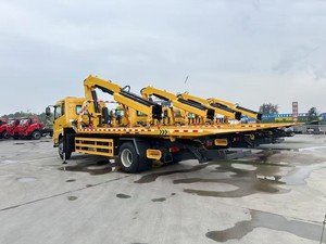 Fabricante DONGFENG 4x2 4x4 Off Road Rescue Wrecker con 8T Crane 10T Grúa de pluma plegable para accidentes de tráfico Bad Car Carrier - Product Image 4