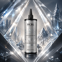 MCBL 1000ml Top Coat Vernis à Ongles Haute Brillance Résistant aux Rayures Gel Transparent Fabricant OEM ODM CRYSTAL CLEAR TOP COAT