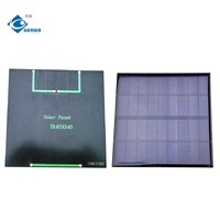 Mini panneaux solaires, chargeur d'alimentation 9V, panneau solaire en résine époxy résidentiel 3W, mini panneau solaire adhésif en époxy ZW-145145-9V