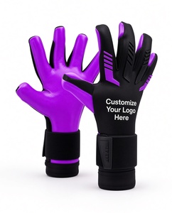 Gants de gardien de but professionnels à haute adhérence pour l'entraînement et les matchs de football, paume en latex allemand, protection des doigts - Product Image 1
