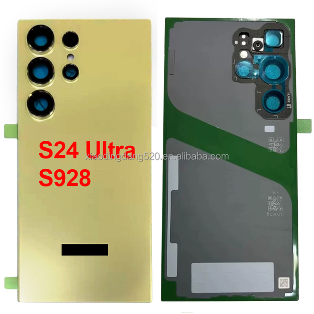 Mobile Phone Replacement Battery Back Cover Glass Rear Housing Cover With Camera Lens Original S24 Ultra for Samsung Galaxy S928