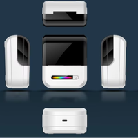 Imprimante d'étiquettes portable U1, sans fil BT, 800 mAh, thermique sans encre, 200 DPI, 15-50 mm, pour la maison, le bureau, la vente au détail et la vente en gros
