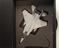 Modèle d'avion de chasse F-15 de l'armée de l'air saoudienne à l'échelle 1/72, modèle de collection