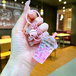 พวงกุญแจแก้ว<span class=keywords><strong>ชาน</strong></span><span class=keywords><strong>ม</strong></span><span class=keywords><strong>ไข่มุก</strong></span> 3 <span class=keywords><strong>ม</strong></span>ิติ น่ารัก พร้อ<span class=keywords><strong>ม</strong></span>น้ำมันเรืองแสงในขวด ทรายไหล พวงกุญแจของที่ระลึก - Product Image 3