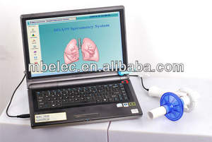 Spiromètre MSA99 pour hôpitaux et cliniques |   Test 3-en-1 (VC/FVC/MVV) |   Stockage de 500 disques |   Connectable au PC via USB - Product Image 6