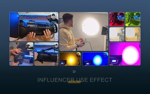 Equipamento de Iluminação para Estúdio de TV SHEHDS 250W 350W 4 em 1 Luzes <span class=keywords><strong>LED</strong></span> <span class=keywords><strong>Fresnel</strong></span> para Palco Zoom RGBW Holofotes para Teatro - Product Image 6