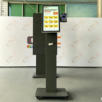 Pantalla LCD de Alta Luminosidad para Kiosco de Autoservicio con Pantalla Táctil para Interiores y Exteriores, para Restaurantes de Comida Rápida y Cafeterías