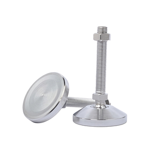 Pieds de table en acier au carbone avec pieds de nivellement réglables robustes pour équipement industriel - Product Image 4