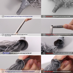 Plumero de Plumas de Microfibra de 28 Metros, el Más Vendido en Comercio Electrónico, <span class=keywords><strong>para</strong></span> Limpieza del Hogar y Techo - Product Image 3