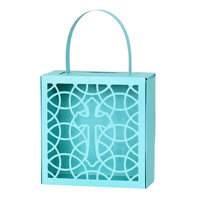 Nouvelle boîte à bonbons de mariage élégante en forme de croix, sac fourre-tout de remerciement, boîte à bonbons ajourée pour fiançailles, modèle XTH-549