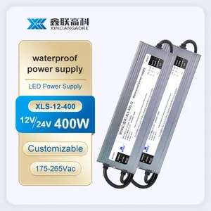 110V 120V 220V AC to DC 24V 12V 200W 정전압 방수 IP67 전원 공급 장치