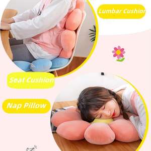 <span class=keywords><strong>Coussin</strong></span> de sol tricoté à motif de dessin animé floral personnalisé en forme de fleur <span class=keywords><strong>Coussin</strong></span> de siège Soutien lombaire pour coussins décoratifs - Product Image 5